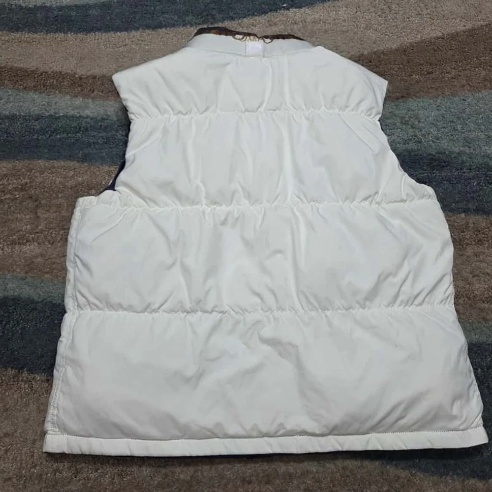 Ralph Lauren County Riders Jockey Club Vest Pony Reversible Down Vest YOUTH XL